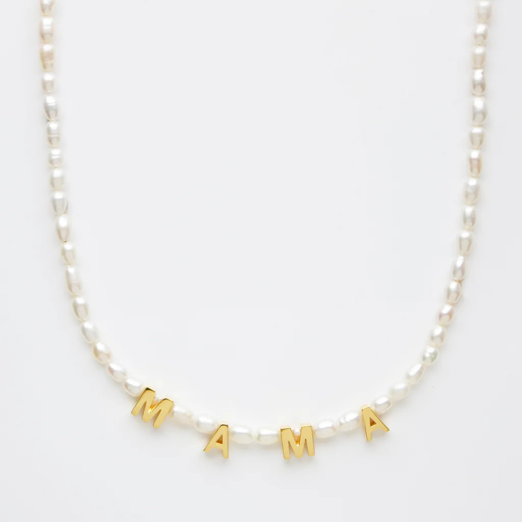 Mama Pearl Necklace | Carrie Elizabeth