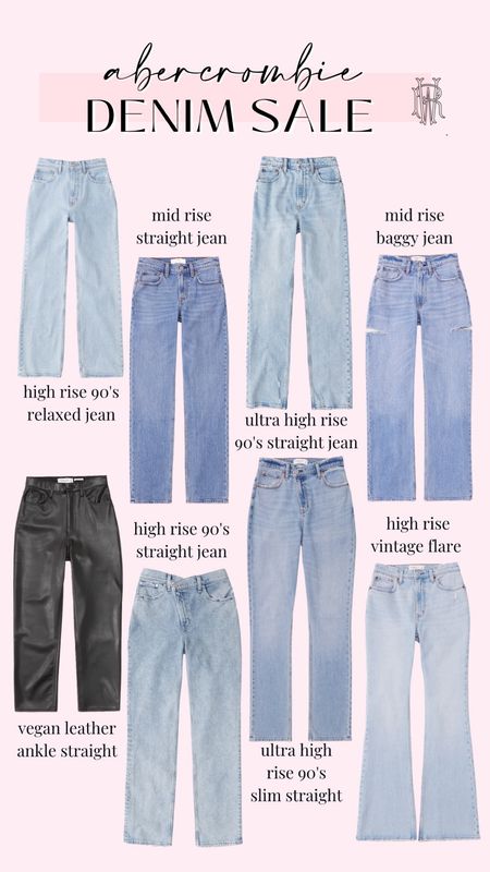 Abercrombie Denim Sale - 25% off 
Use code DENIMAF for additional 15% off
My favorite abercormbie jeans 


#LTKsalealert #LTKSale #LTKunder100