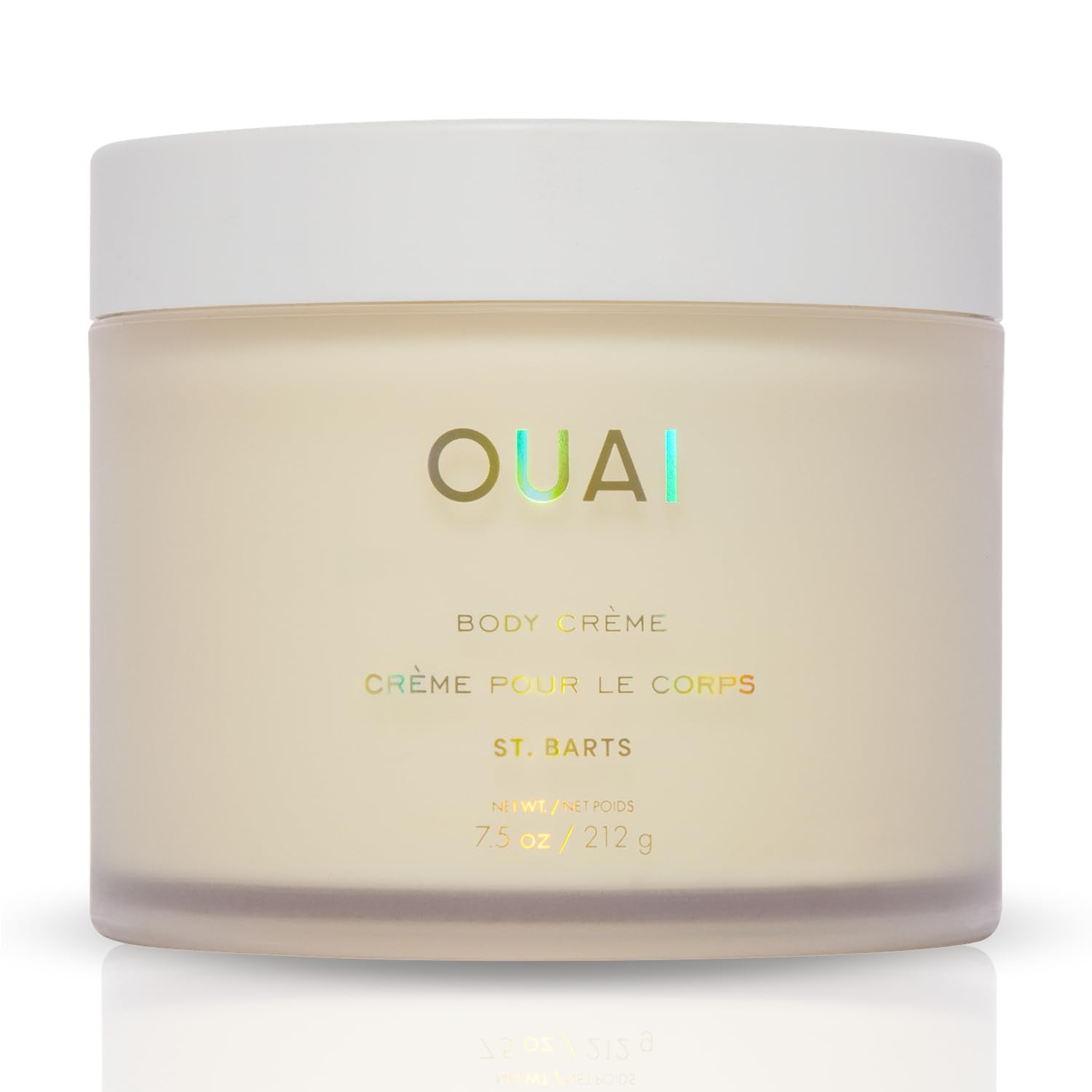 OUAI Body Cream, St. Barts - Hydrating Whipped Body Cream with Cupuaçu Butter, Coconut Oil and S... | Amazon (US)
