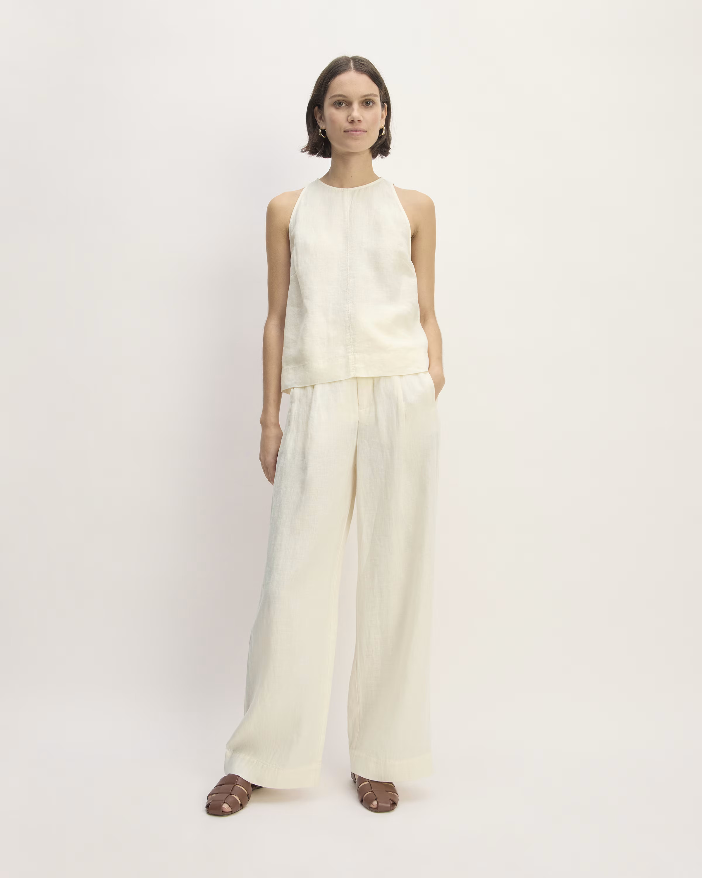 The Linen Way-High® Drape Pant | Everlane