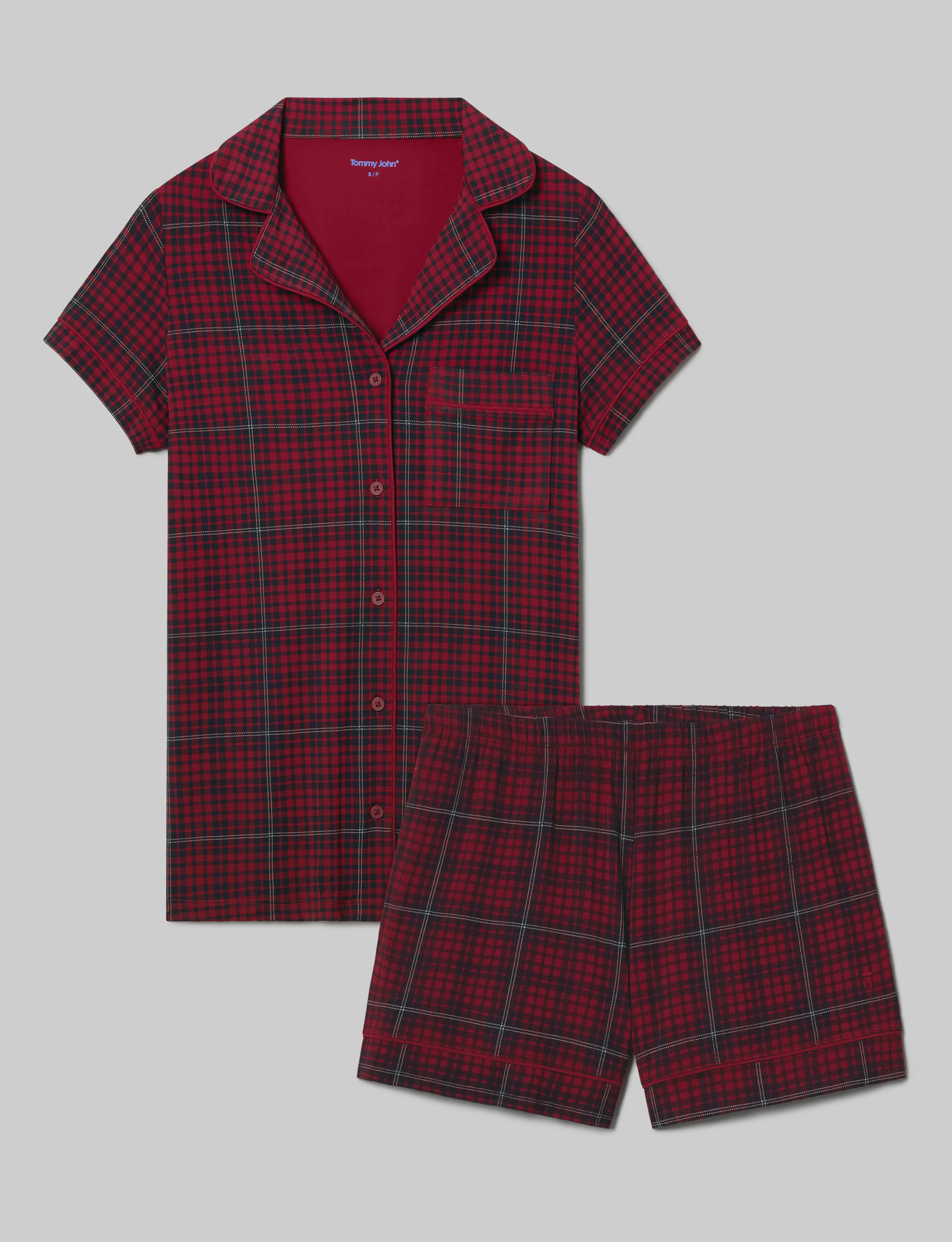 Women's Downtime Pajama Top & Short Set | Tommy John