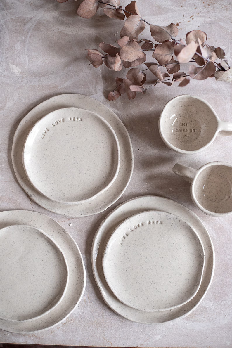 Quirky Personalised Plate Write Anything You Want on It Custom Name - Etsy | Etsy (US)