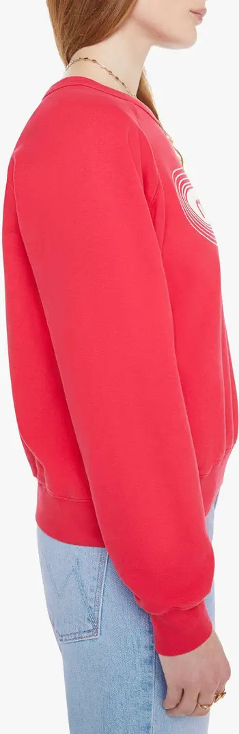 MOTHER The Concert Cotton Graphic Sweatshirt | Nordstrom | Nordstrom