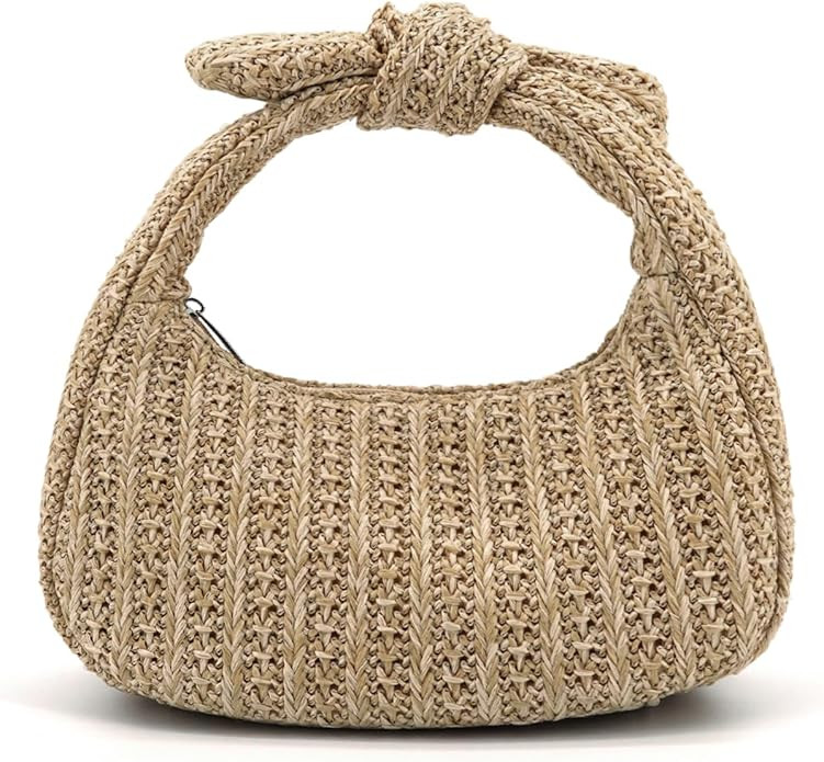 Like Dreams Small Straw Clutch | Woven Straw Mini Bag | Summer Vacation Beach Clutch for Women | Amazon (US)