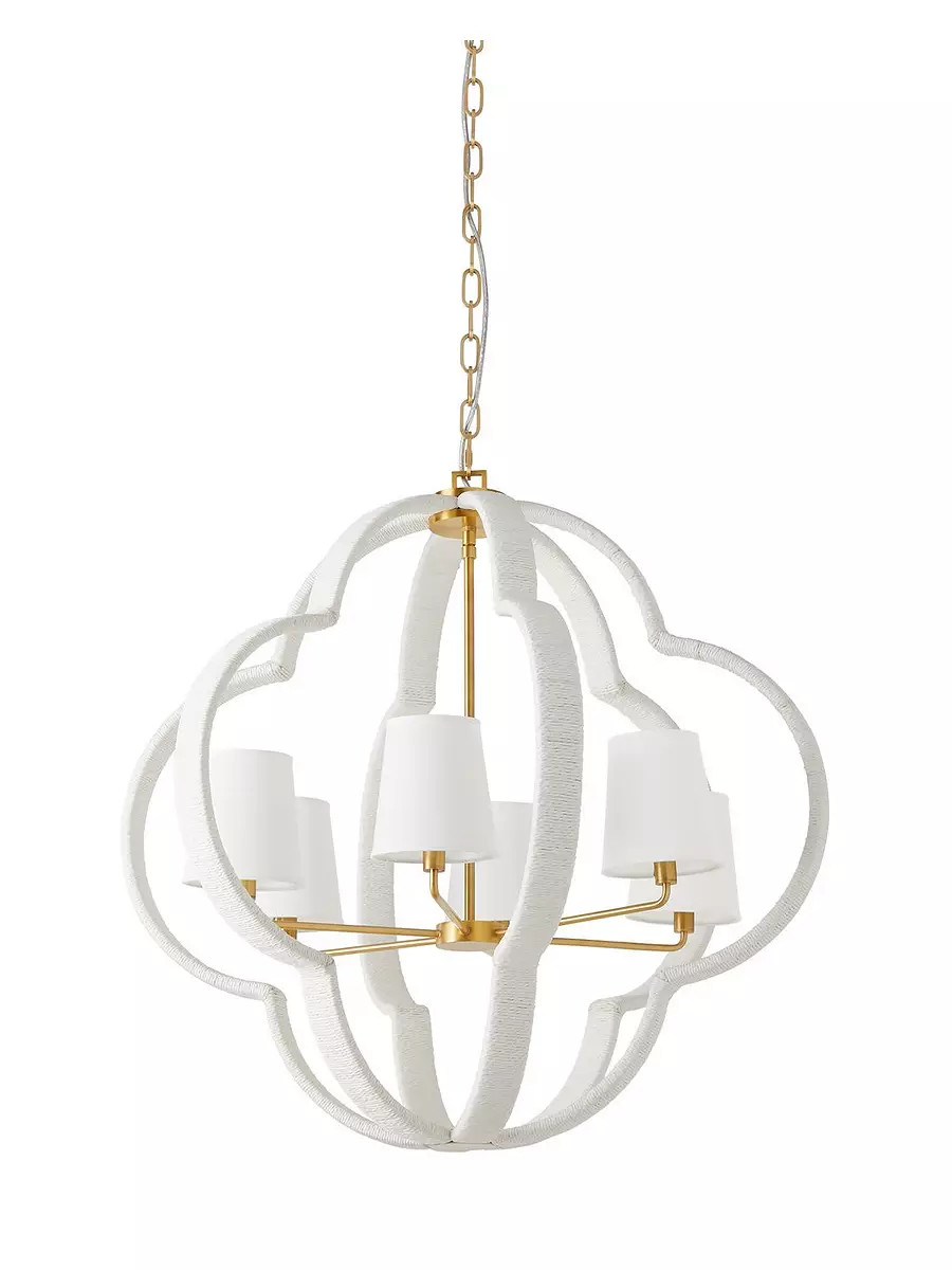 Fleur Chandelier | Serena and Lily