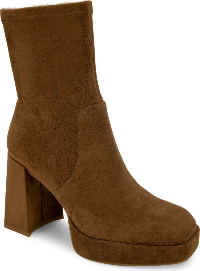 Kenneth Cole New York Block Heel Stretch Bootie (Women) | Nordstrom | Nordstrom