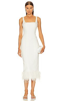 LIKELY Georgie Dress in White from Revolve.com | Revolve Clothing (Global)