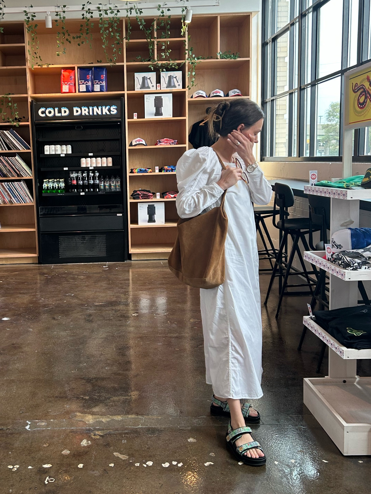 Old Mara Hoffman dress paired with a Mango bag and a Tory Burch  sandal. Easy breezy  

#LTKshoecrush #LTKstyletip