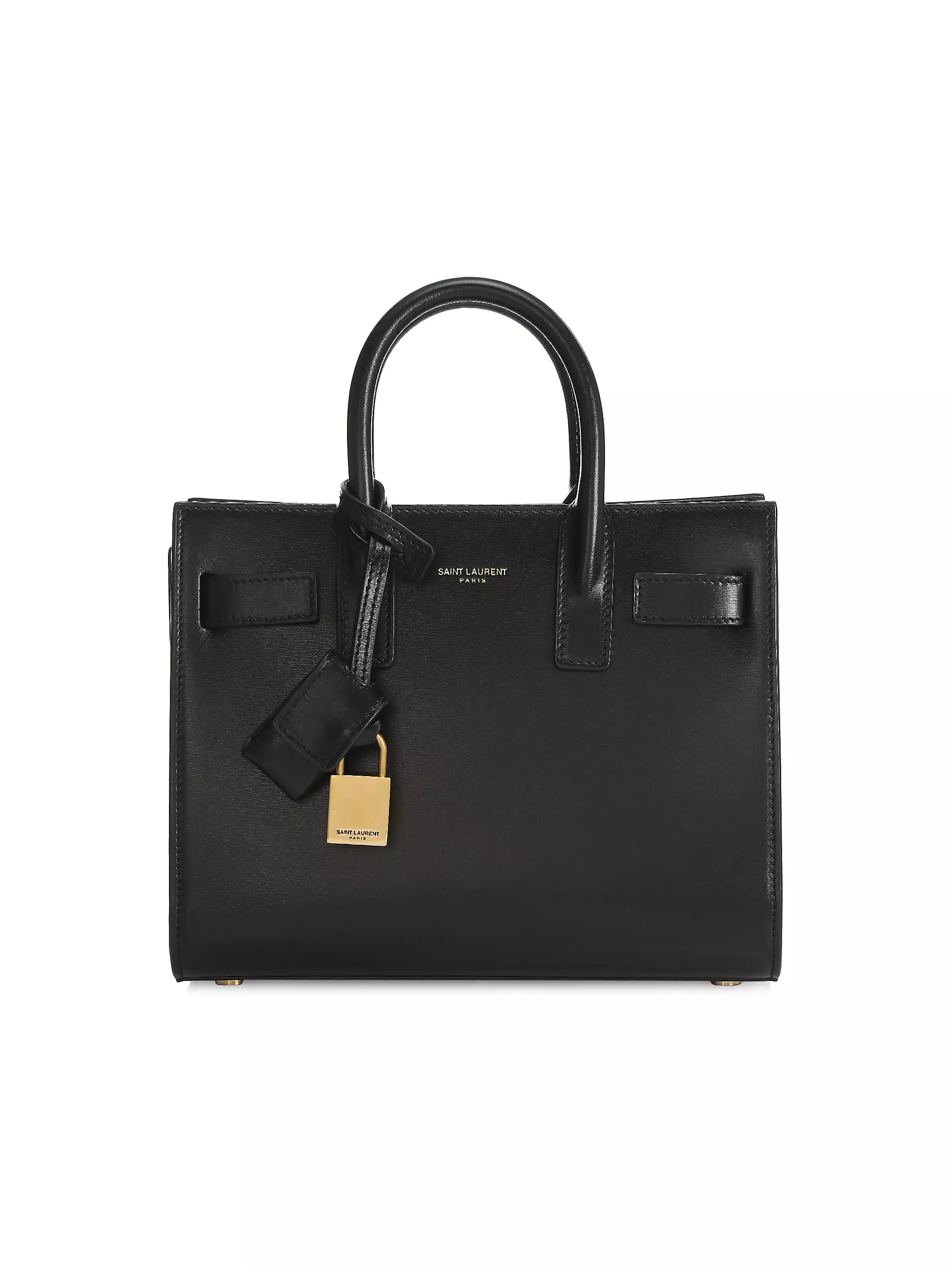 Saint Laurent Nano Sac De Jour Leather Satchel | Saks Fifth Avenue | Saks Fifth Avenue