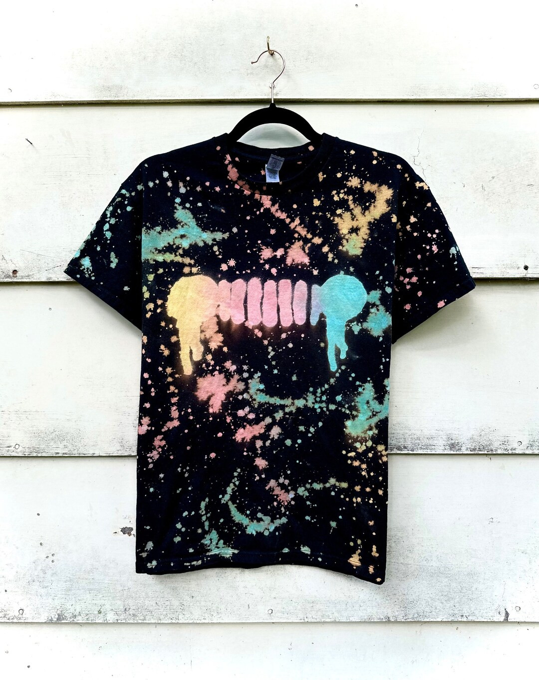 Reverse Tie Dye Jeep Grill Tee by LALA | Etsy (US)