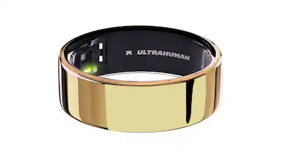 Ultrahuman - Ring AIR - Smart Ring - Size Before You Buy -  Size 7 - Bionic Gold - (2023) | Best Buy U.S.