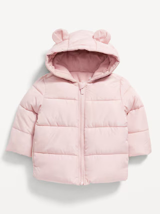 Unisex Water-Resistant Frost Free Critter Puffer Jacket for Baby | Old Navy (US)