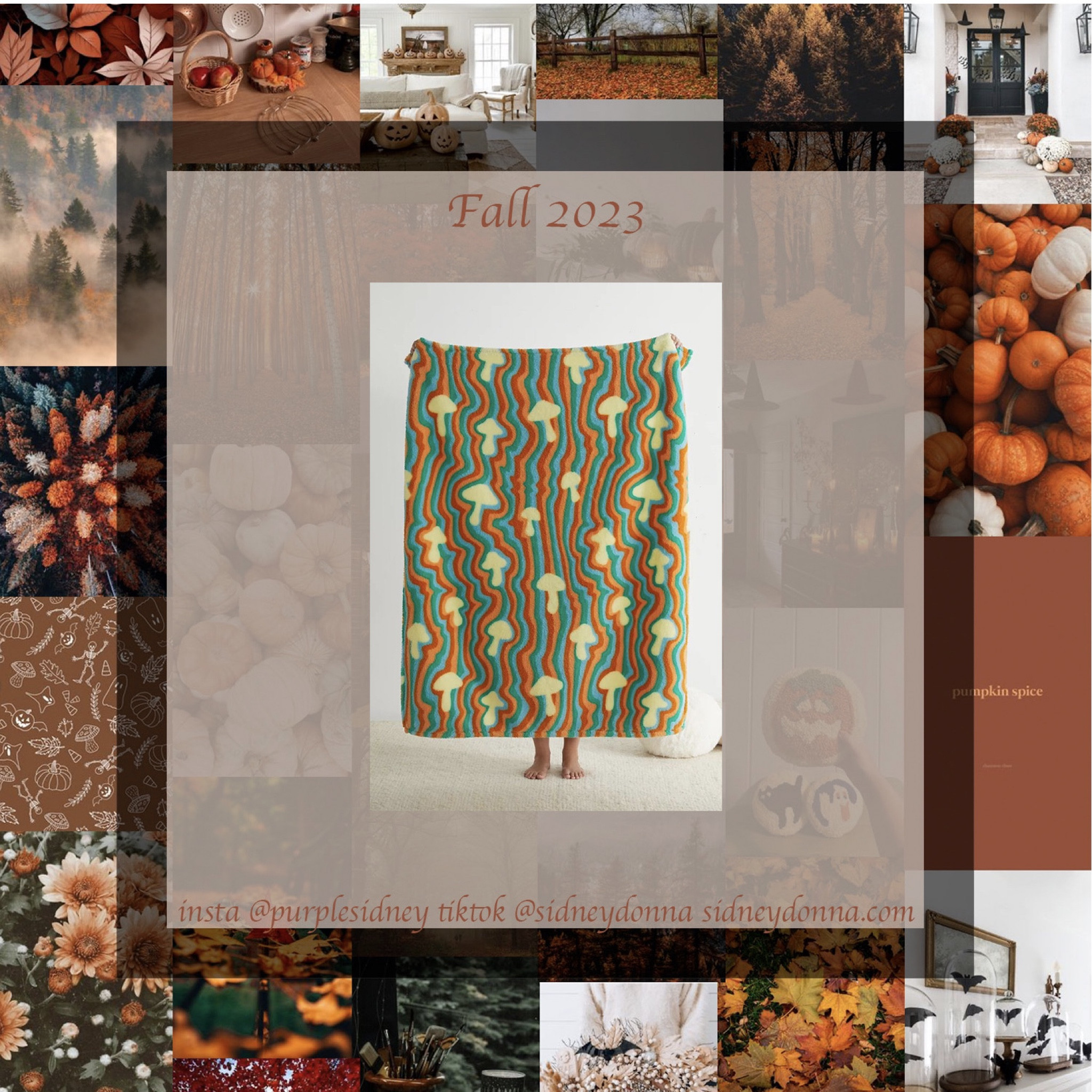 2023 Fall Fashion and Home Decor 

Urban Outfitters 

Instagram @purplesidney
TikTok @sidneydonna
Sidneydonna.com

#LTKGiftGuide #LTKSeasonal #LTKhome