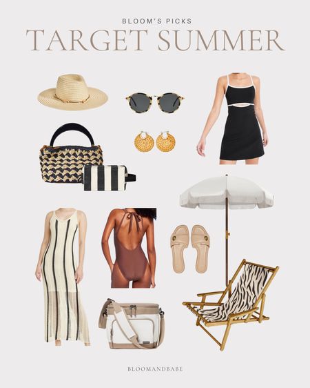 Target Summer / Target Swim / Summer Outfits / Summer Dresses / Summer Handbags / Beach Lounge Chairs / Beach Umbrella / Pool Coolers / Summer Jewelry#LTKStyleTip 

#LTKU #LTKSeasonal