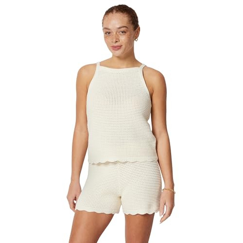 Amazon Essentials x Sofia Grainge Mommy & Me Cotton Crochet Sweaters & Tank Sets | Amazon (US)