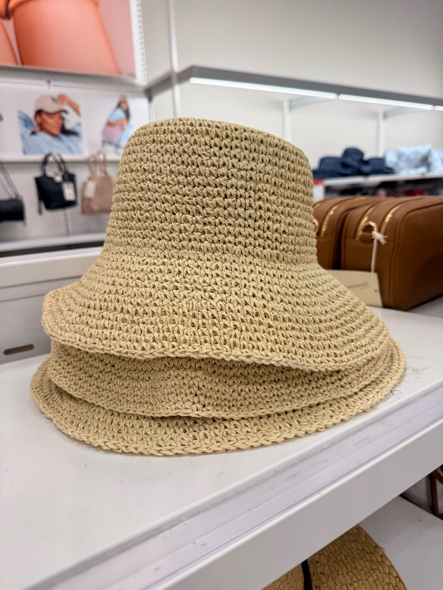 Your summer fits are not complete without this hat bestie 🌞👒 This straw crochet bucket hat from Target's Universal Thread is giving ALL the summer vibes — and at a Target price, you already know I had to share it! It's the perfect finishing touch whether you're at the beach, running errands, or just trying to look cute while surviving the heat ☀️🔥

#TargetFinds #TargetStyle #UniversalThread #StrawHat #BucketHat #SummerHat #SummerStyle #SummerFashion #HatOfTheDay #OOTDInspo #SummerOOTD #AffordableFashion #StyleUnder20 #LTKfinds #LTKstyletip #LTKseasonal #LTKunder50 #FashionFinds #SummerAccessories #AccessoriesOfTheDay