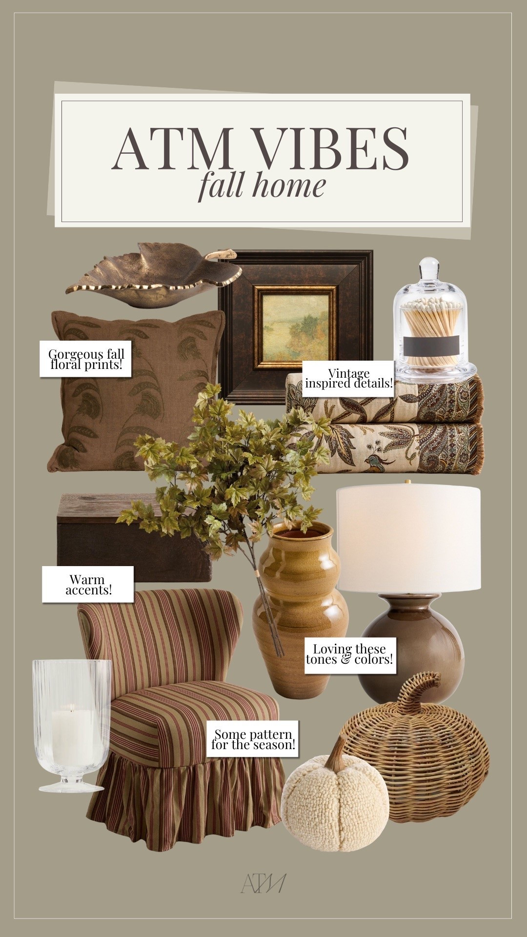 ATM Vibes - fall home finds! 

seasonal decor, fall home decor, seasonal home, fall home finds, fall home inspiration

#LTKSeasonal #LTKHome