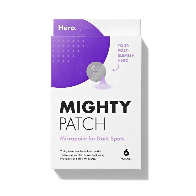 Hero Cosmetics Mighty Acne Patch Micropoint for Dark Spots - 6ct | Target