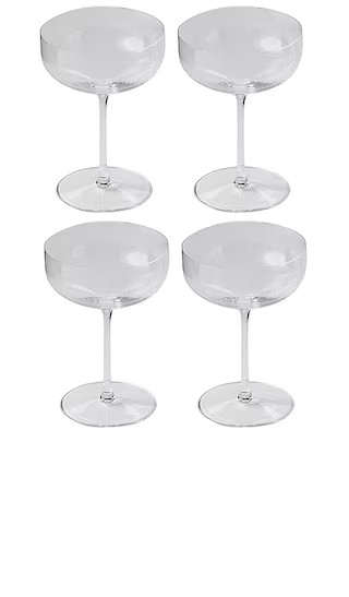 The Coupe Glasses Set of 4 | Revolve Clothing (Global)