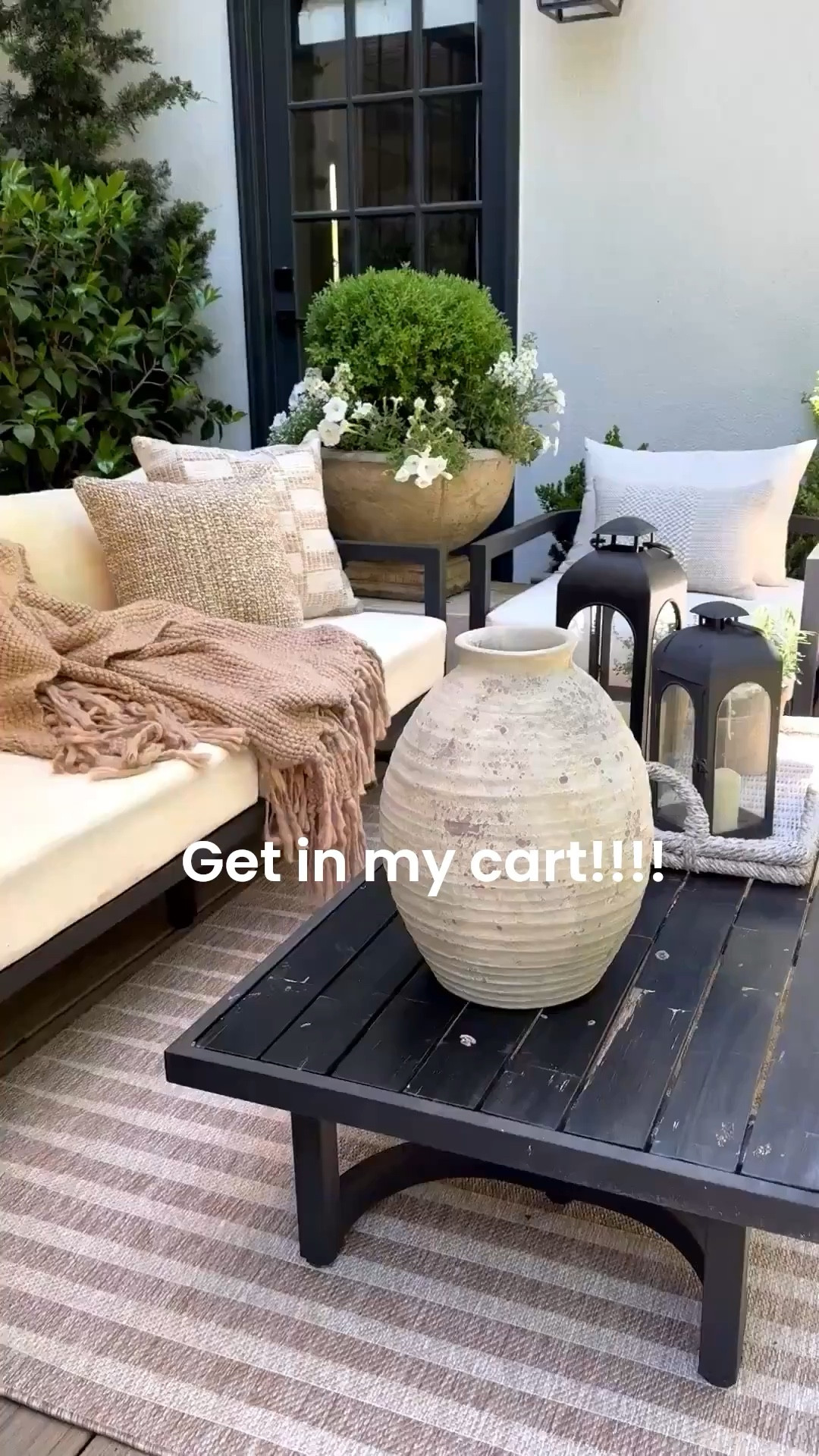 Okay this vase has absolutely stopped me in my tracks!! There is something about a beautiful, rustic vessel that just grounds a space and makes everything around it feel more intentional — and this one does exactly that. It sits on the outdoor coffee table like it was always meant to be there. That worn, earthy texture against the cushions and greenery? Chef's kiss. This gorgeous piece is from the Galey Alix x Livabliss collection on Wayfair and it is the kind of detail that takes an outdoor space from pretty to truly pulled together. Wayfair's Way Day sale is happening right now so links are below — go find your new favorite piece! xxV

#wayfair #wayfairpartner #galeyalixlivabliss @livabliss @galeyalix @wayfair

#LTKSaleAlert #LTKHome #LTKSeasonal