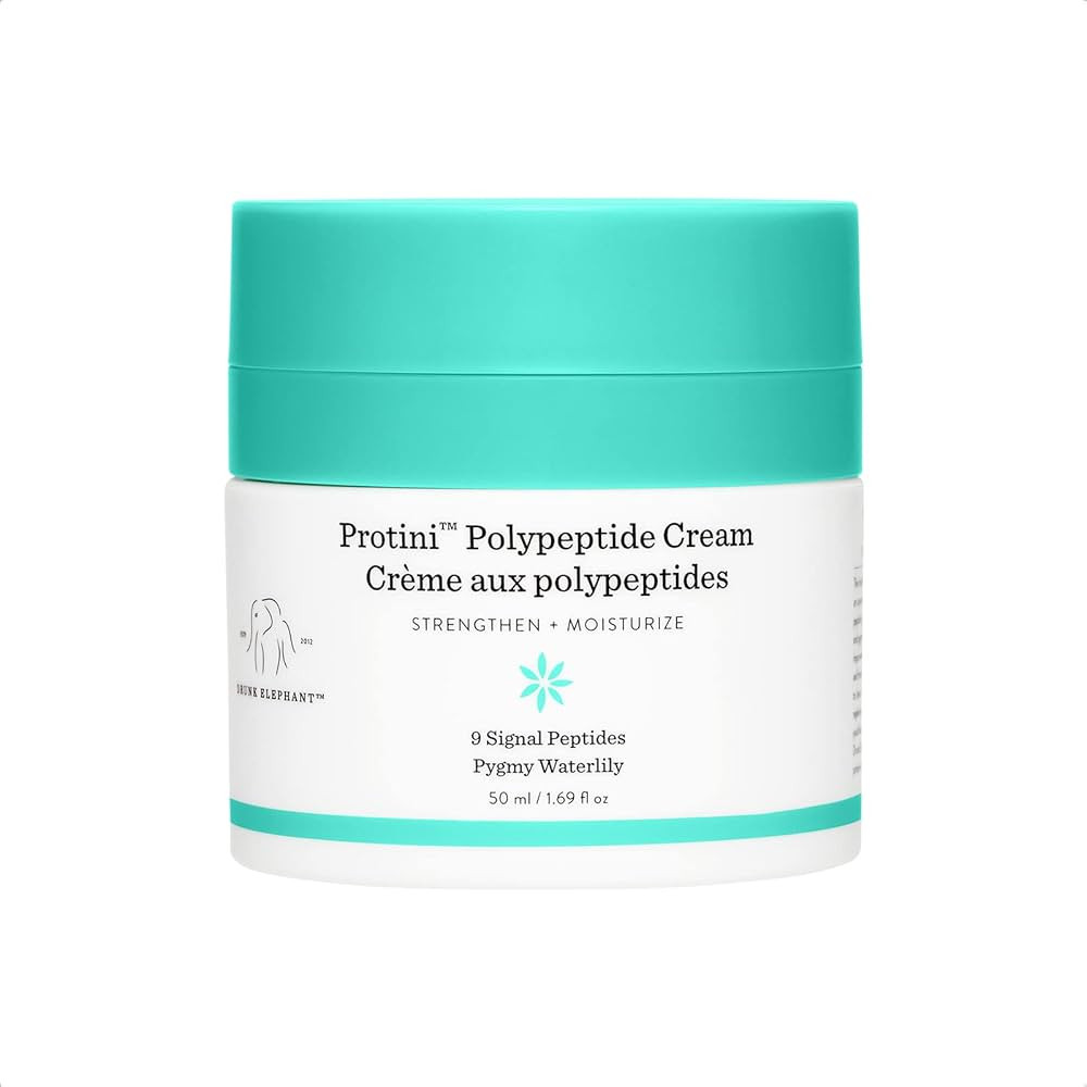 Drunk Elephant Protini Polypeptide Cream. Protein Face Moisturizer with Amino Acids (50 mL / 1.69 Fl | Amazon (US)