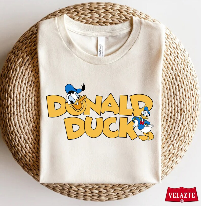 Disney Donald Duck Shirt, Disney Comfort Colors® Shirt, Disneyland Shirt, Donald Duck Gift Shirt... | Etsy (US)