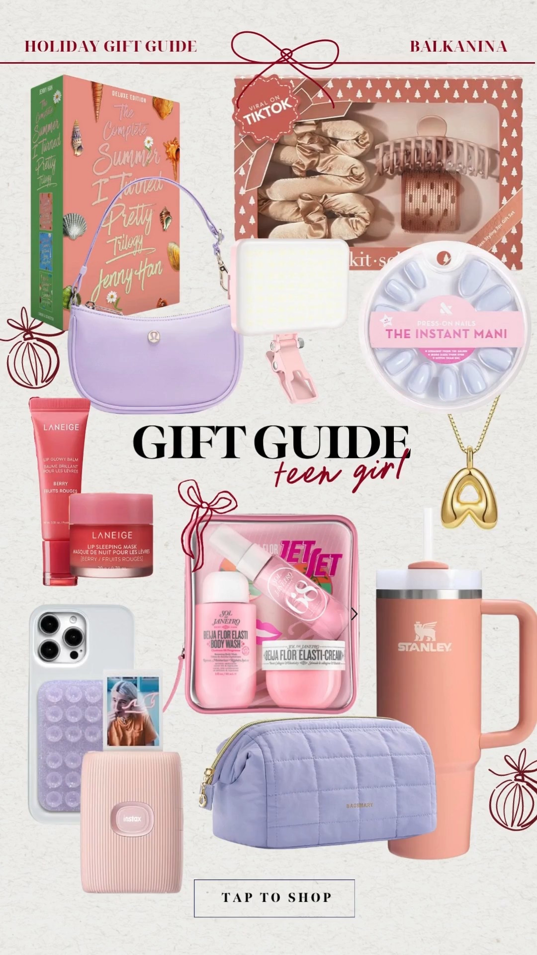 Gift guide for the teenage or tween girl in your life.
Everything she actually wants and will love to receive 

Gift guide for her, gifts for sister, gifts for daughter, gifts for granddaughter 

#LTKstorytime #LTKGiftGuide #LTKHoliday