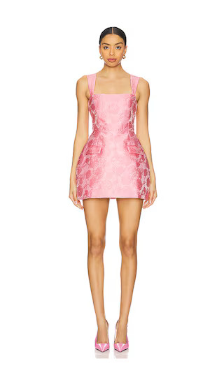 Bethany Skort Romper in Light Pink | Revolve Clothing (Global)