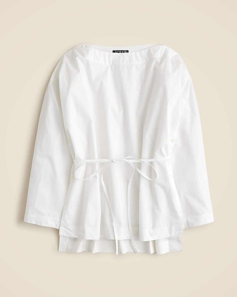 Ciel top in cotton poplin | J. Crew US