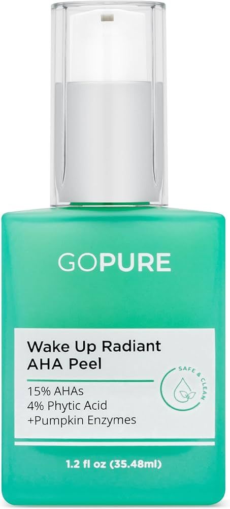 Wake Up Radiant AHA Peel – Gentle Resurfacer, Visibly Brightens Dark Spots, Smooths the Look of... | Amazon (US)