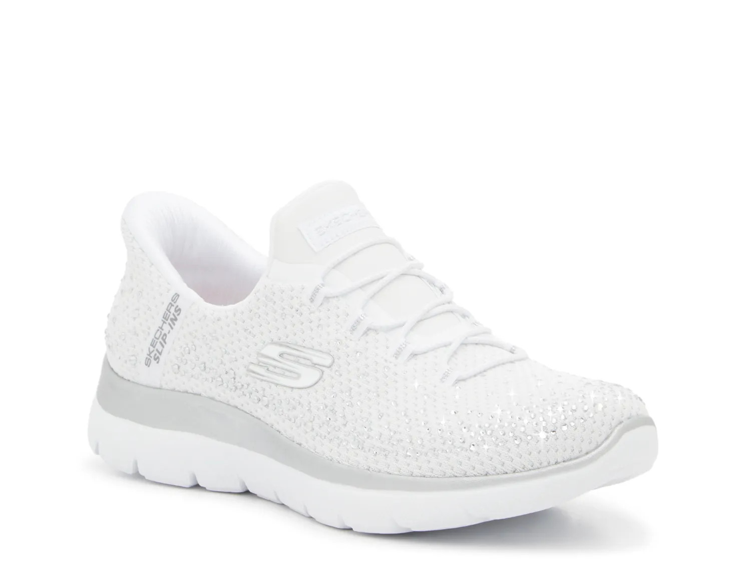 Skechers Hands Free Slip-Ins Summits Brilliant Shine Slip-On Sneaker - Women's | DSW