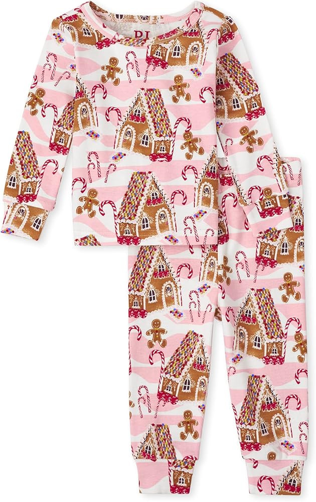 The Children's Place Baby and Kids', Sibling Matching, Holiday Pajama Sets, Cotton | Amazon (US)