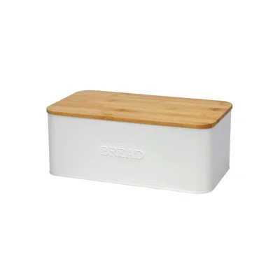 OUTSHINE White Bread Box with Cutting Board Lid for Kitchen Countertop | Wayfair North America