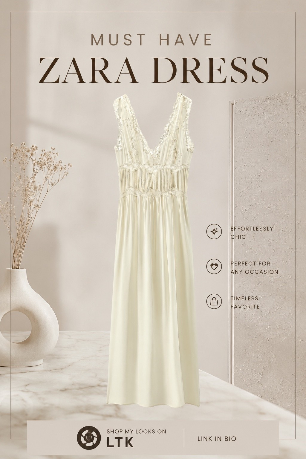 Love it 🌼 @Zara

#LTKootd #LTKSeasonal #LTKWedding