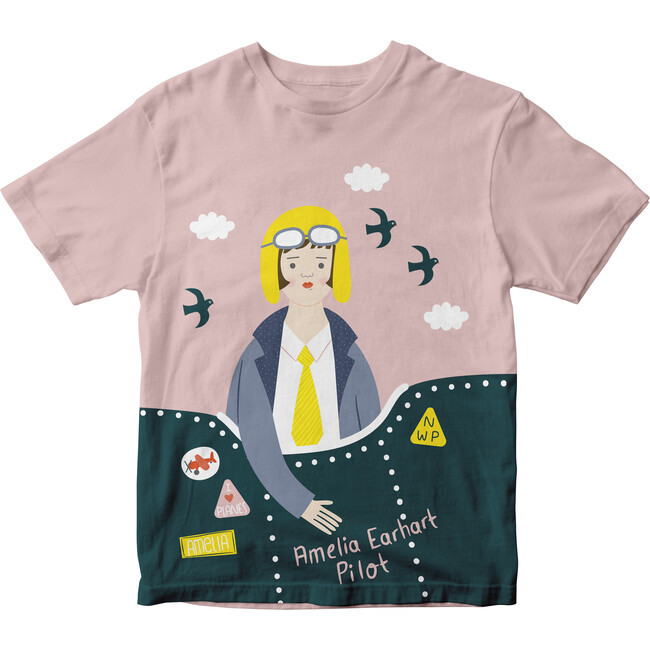 Amelia Earhart Trailblazer Tee | Maisonette