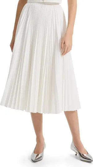 Theory Sunburst Pleated Midi Skirt | Nordstrom | Nordstrom
