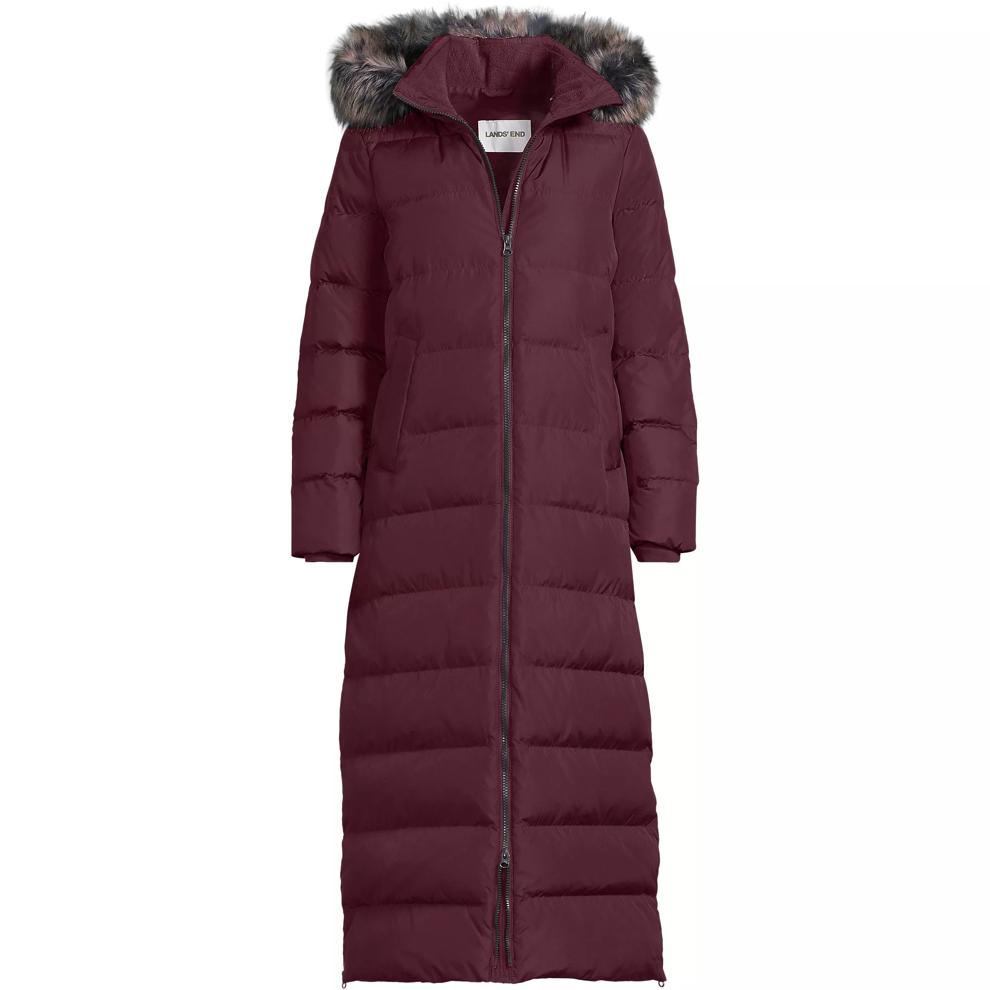 Women's Tall Max 600 Down Long Maxi Coat | Lands' End (US)