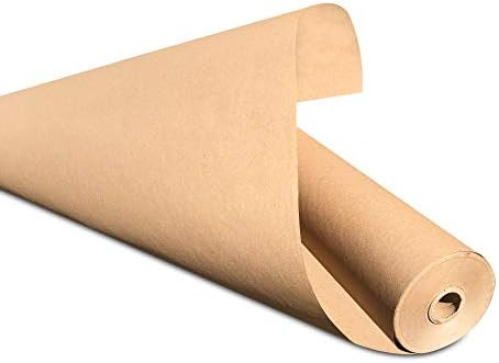 American Made 100% Recycled Brown Kraft Paper Roll 17.50" x 1800" (150 ft), Multipurpose Arts & C... | Amazon (US)