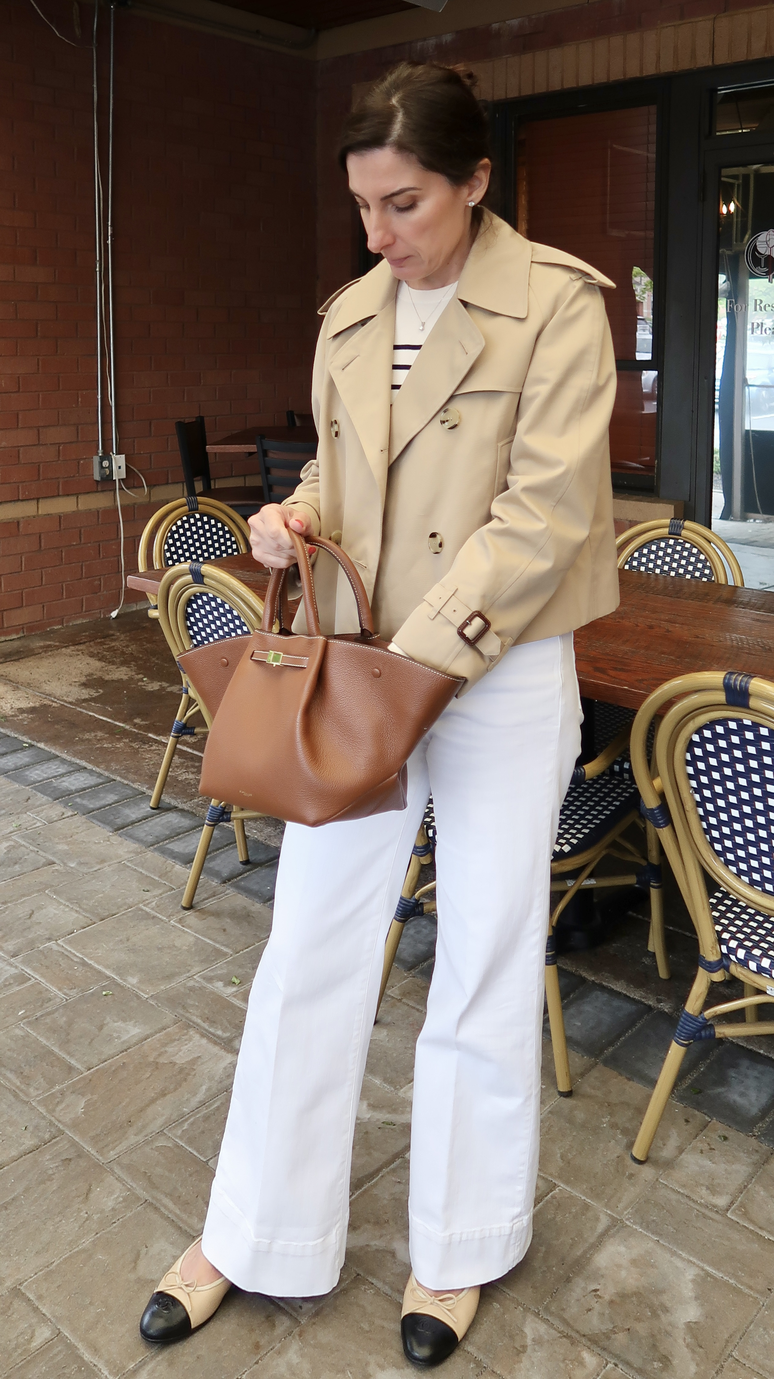 Love my cropped trench coat this time of year. Great for layering and looks perfect with so many different outfits. Lots of dupes out there for this splurge!

coastal style, designer, fashionable mom, elevated wardrobe finds, spring to summer, Stefana Silber 

 #LTKSeasonal #LTKOver40 #LTKStyleTip
