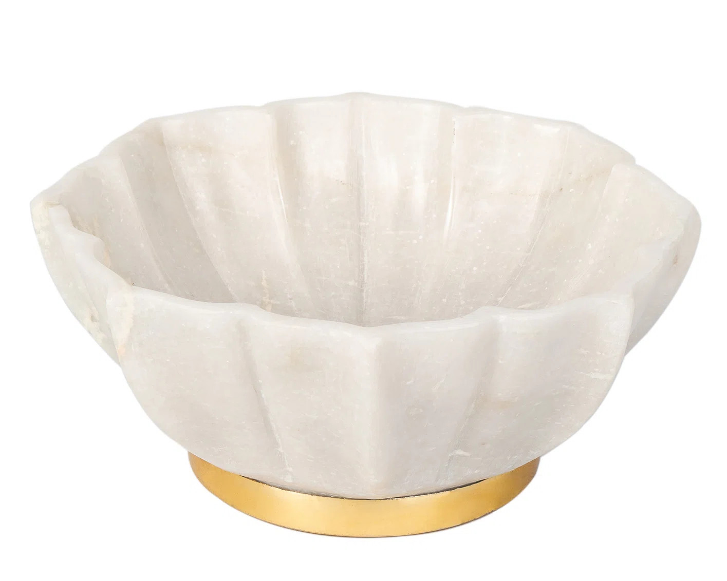 Godinger Silver Art Co Marble Decorative Bowl in White | Wayfair | Wayfair North America