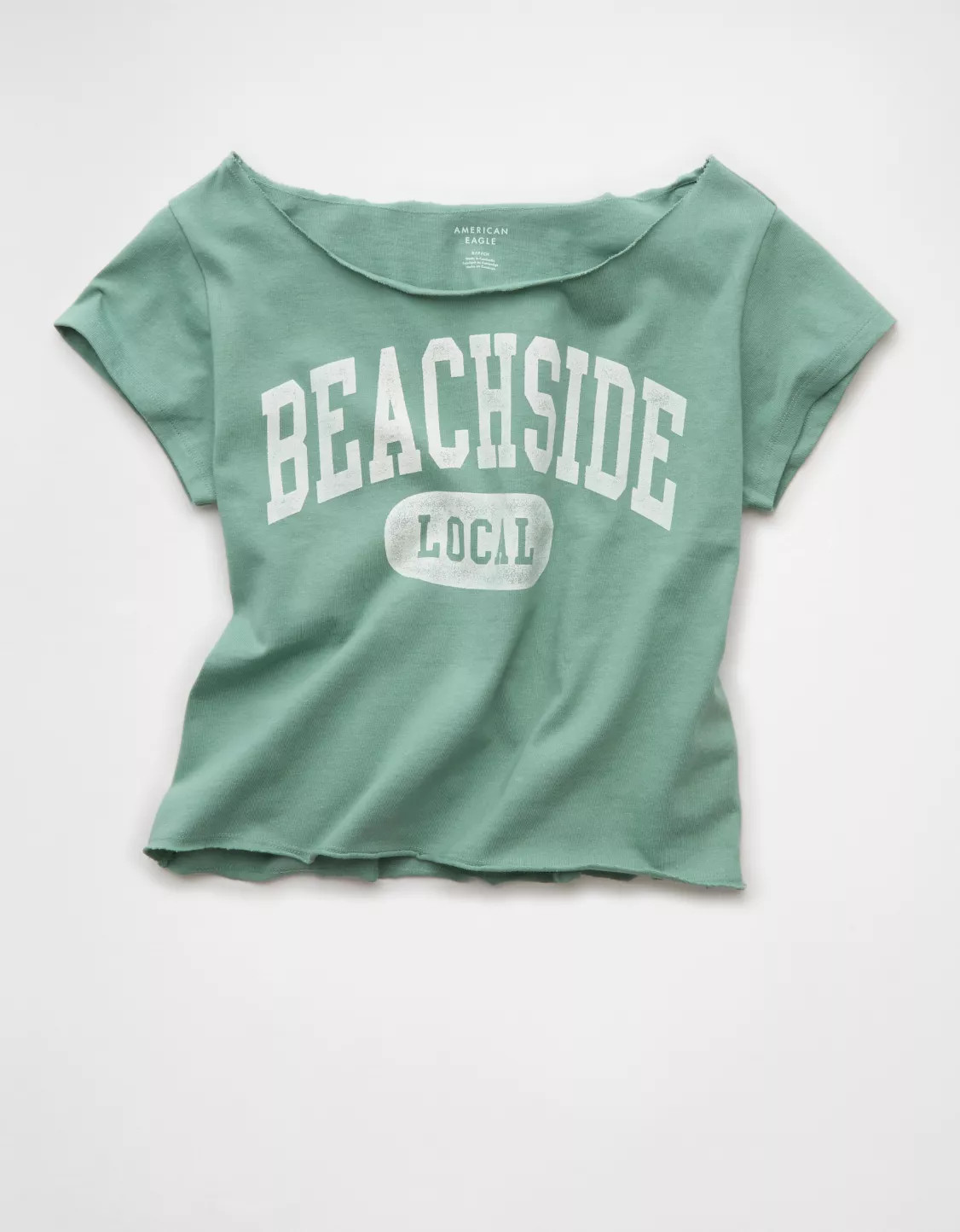 AE Off The Shoulder Graphic T-Shirt | American Eagle Outfitters (US & CA)