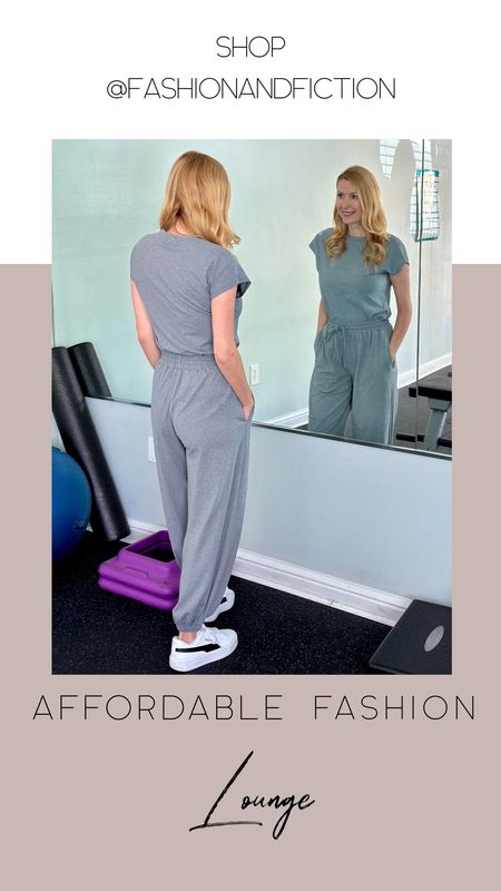 Two-piece activewear lounge set from Amazon. Wearing size small. Fit TTS.

#LTKActive #LTKfitness #LTKtravel