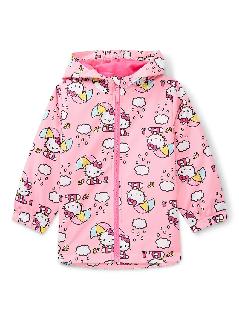 Character Toddler Rain Jacket with Hood, Sizes 2T-5T | Walmart (US)
