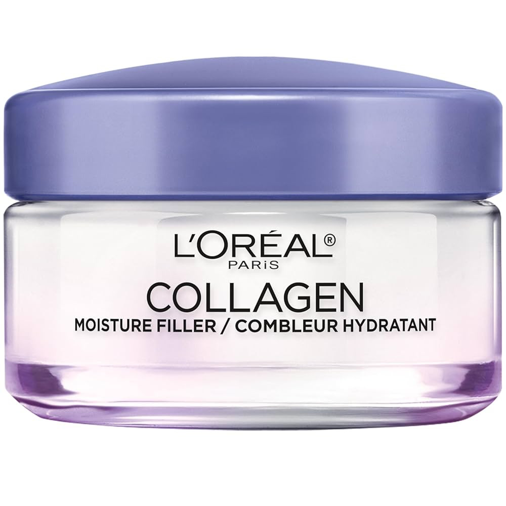 L’Oreal Paris Collagen Daily Face Moisturizer, Anti Aging Face Cream to Reduce Wrinkles and Pro... | Amazon (US)