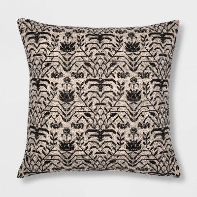 Floral Printed Square Pillow - Threshold™ | Target