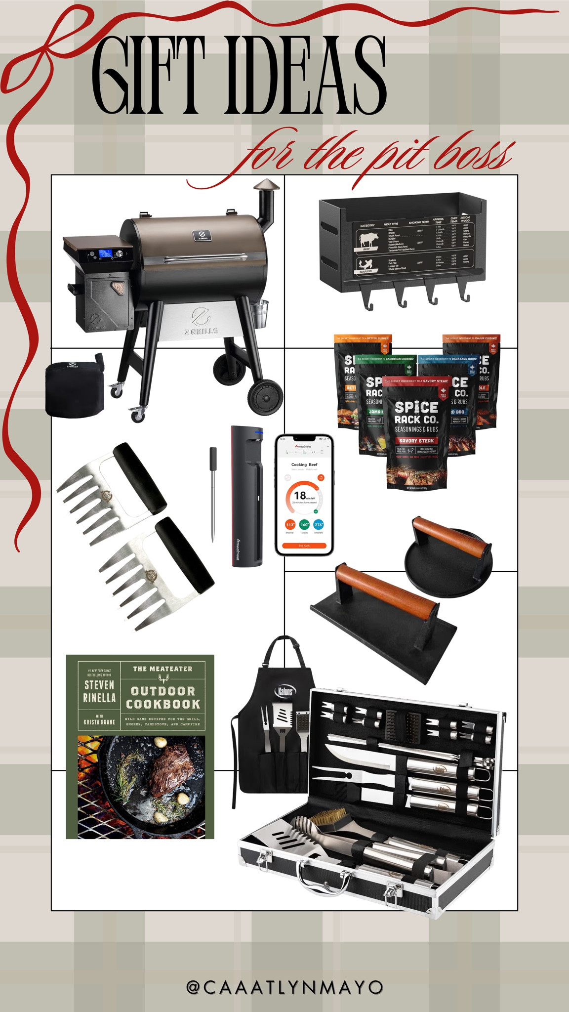 Grilling gifts that will elevate any pit boss' game! Perfect for the grill master in your life. #grilling #giftideas #outdoorcooking #giftguide #holidayshopping

#LTKHoliday #LTKGiftGuide #LTKMens