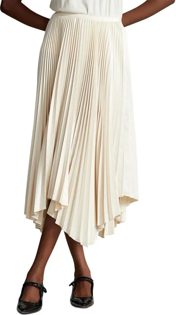 Polo Ralph Lauren Asymmetric Pleated Skirt | Nordstrom | Nordstrom