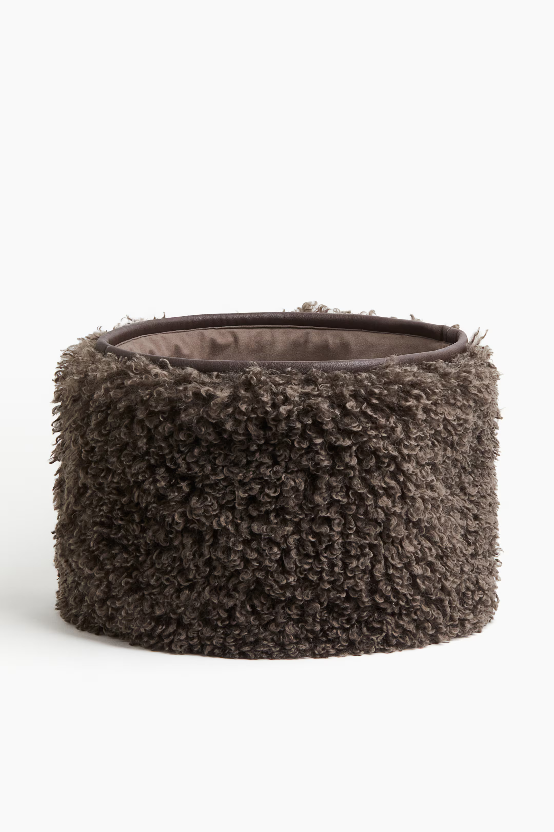 Fluffy Storage Basket - Natural white - Home All | H&M US | H&M (US + CA)