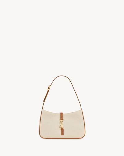 le 5 à 7 in canvas and leather | Saint Laurent Inc. (Global)