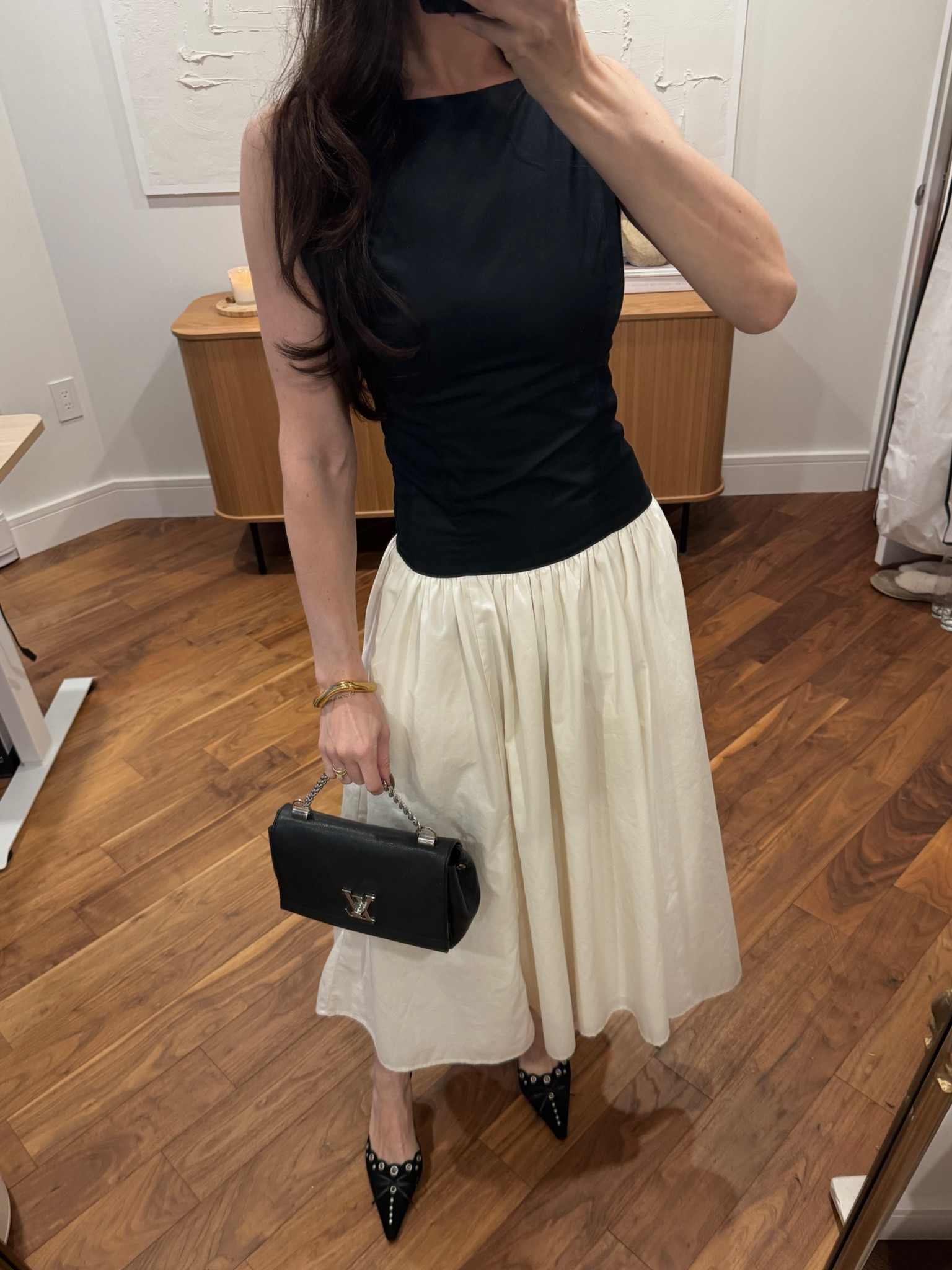 drop waist midi dress 🖤🍸

#LTKstyletip #LTKautumn #LTKcanada